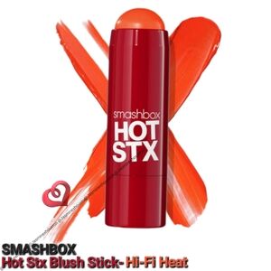 🎉2•$20/3•$28🎉 SMASHBOX Hot Stx Blush Stick In Hi-Fi Heat